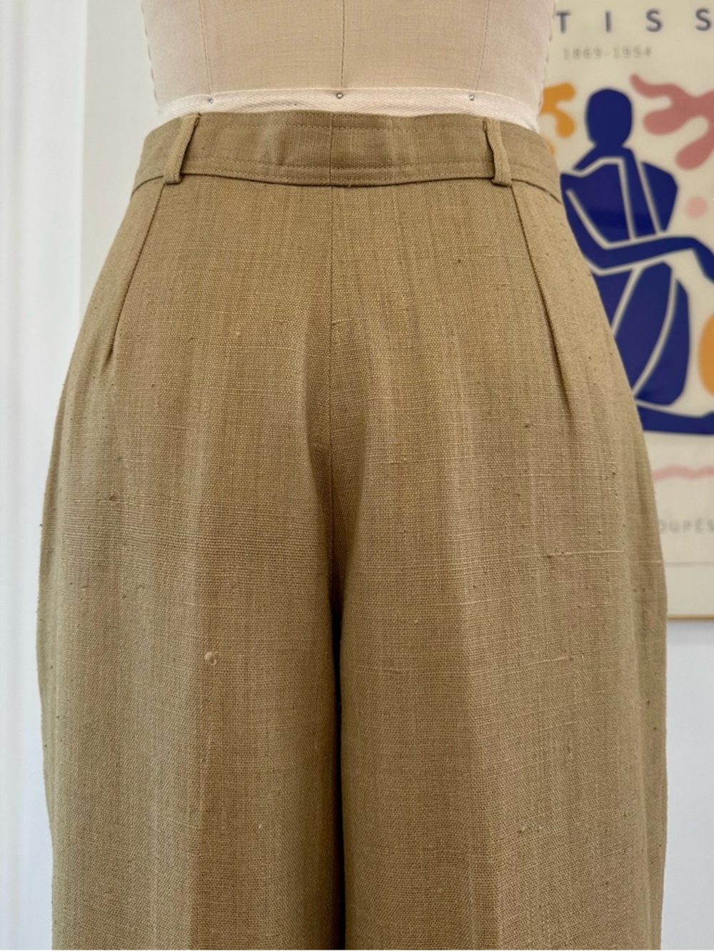 Vintage 80’s/90’s High-Waist Pleated Trousers - Picture 11 of 16